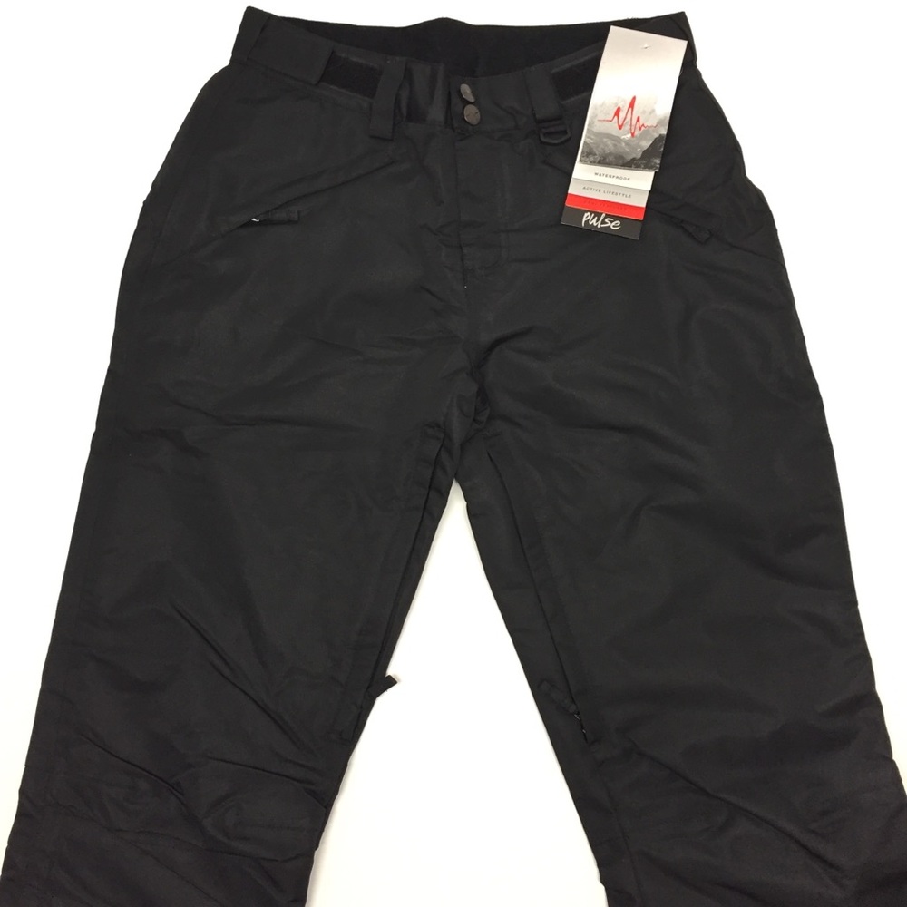 Pulse Rider Womens S Snow Pants Black Insulated